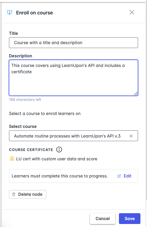 enroll on course with title and description.png