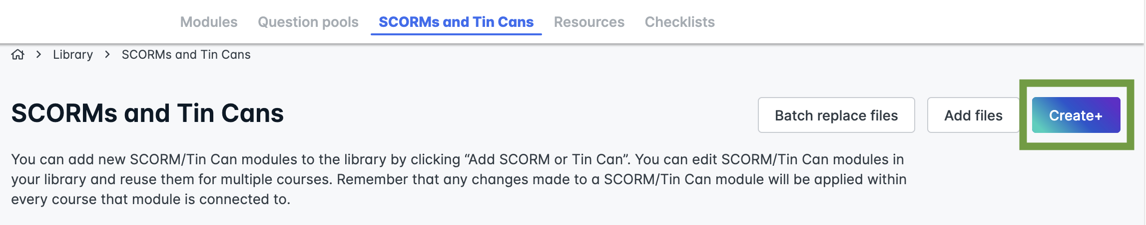 create plus in scorm and tin can library page.png