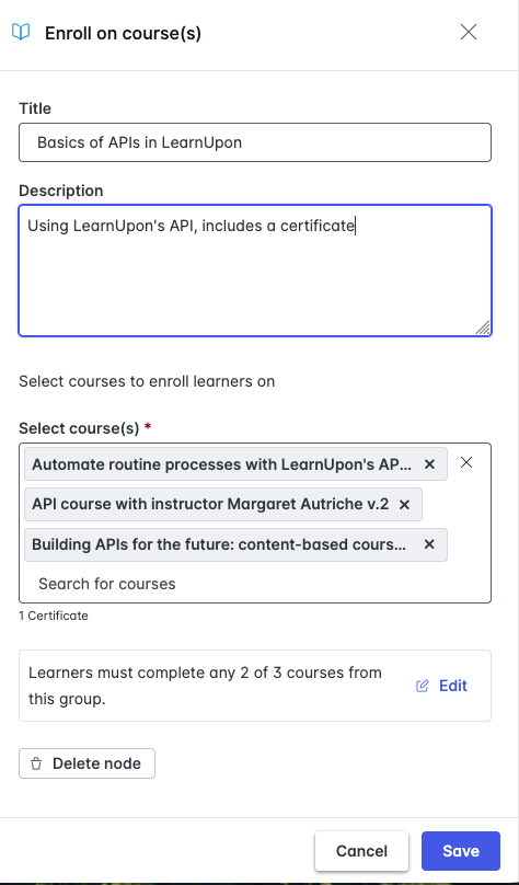 learning journeys completing x of y courses to advance.png