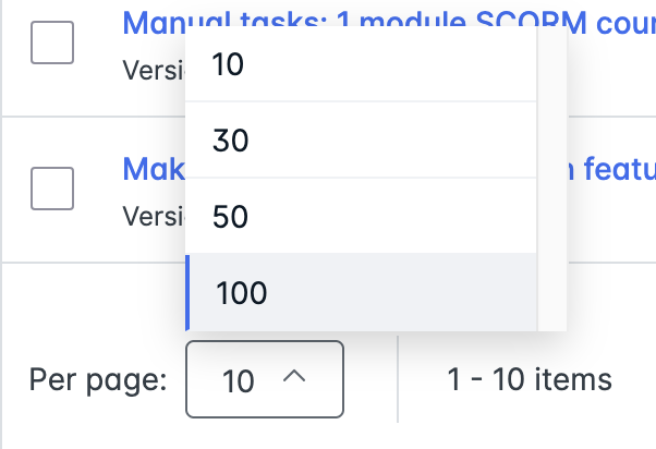 courses items per page.png