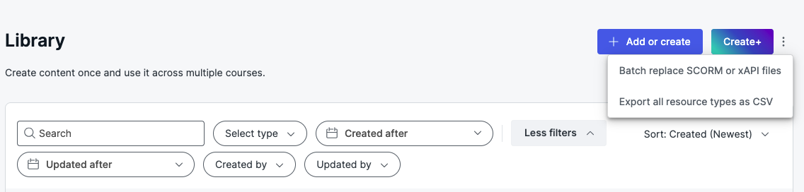 library 3 dot menu items.png