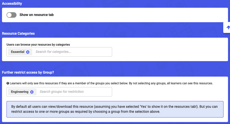 access_categories_and_group_restriction_options.png
